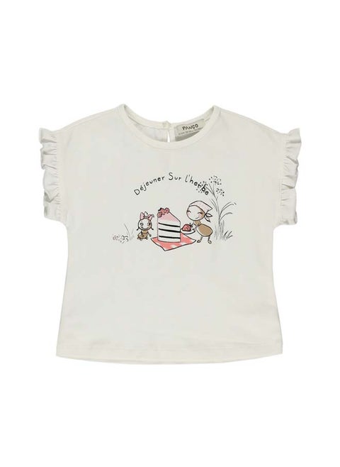 STRAWBERRY T-Shirt with Print Detail
