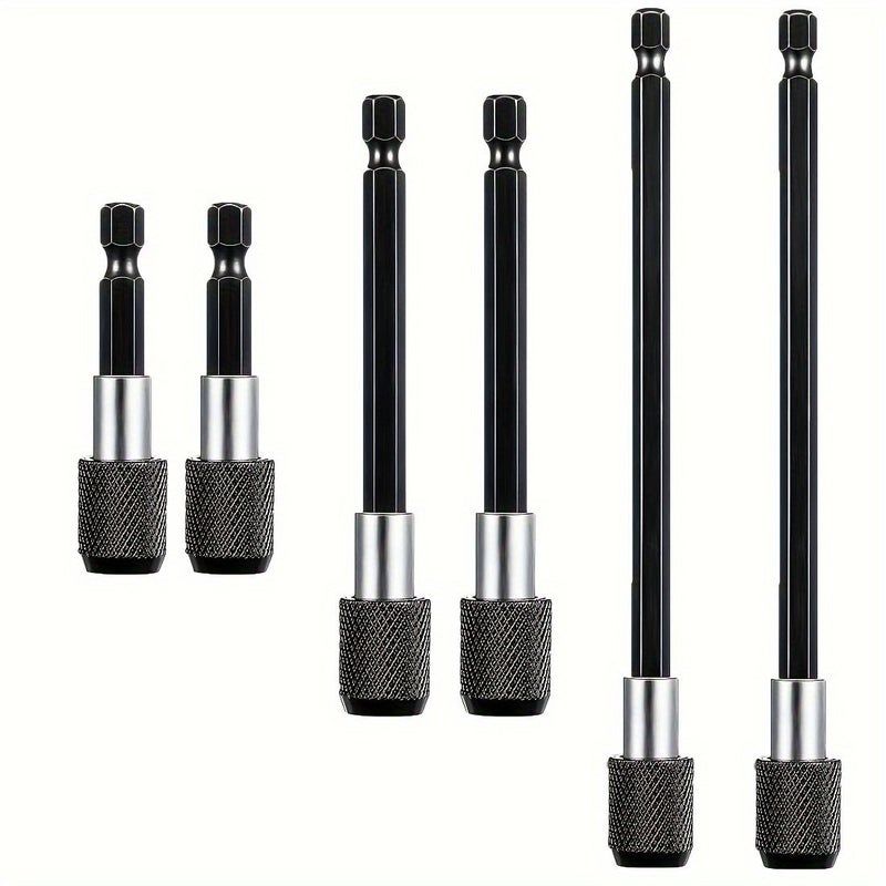 12pcs Drill Bit Extension Rods 6.35mm Quick Release Self Locking Connector - Image 3