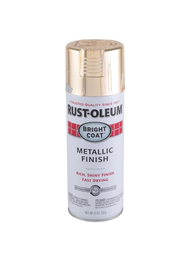 ACE Stops Rust Bright Coat Spray Paint 312g Metallic Gold