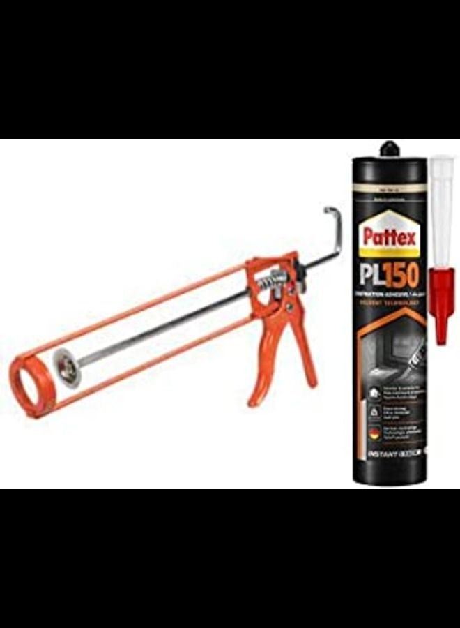 باتكس أنبوب لاصق ترآكتورال 380 جم مع مسدس سيليكون - Image 1