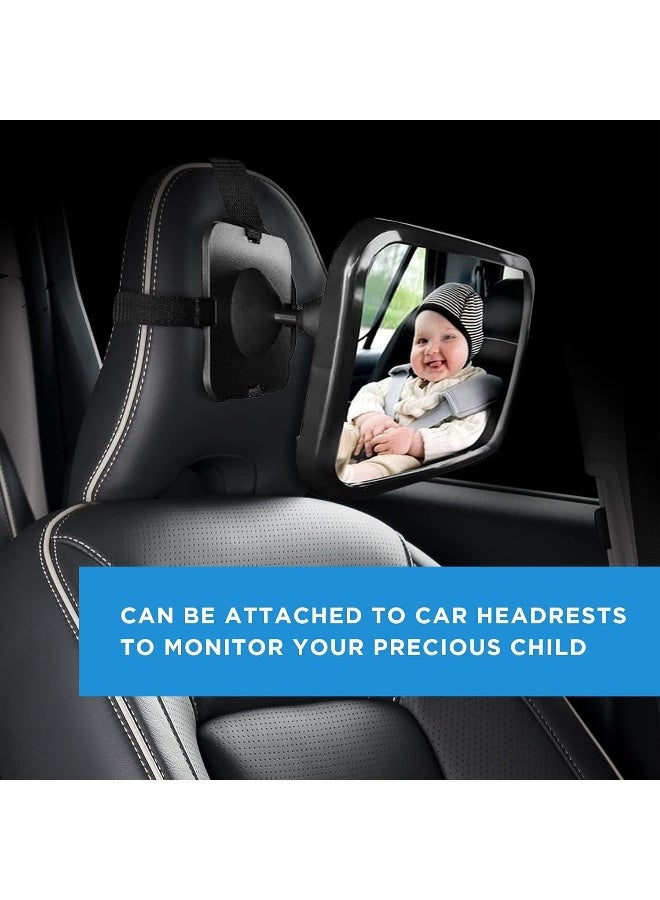 Dorart Baby Essential Rear Facing Mirror for Back Seat/Child Safety Car Seat - Image 5