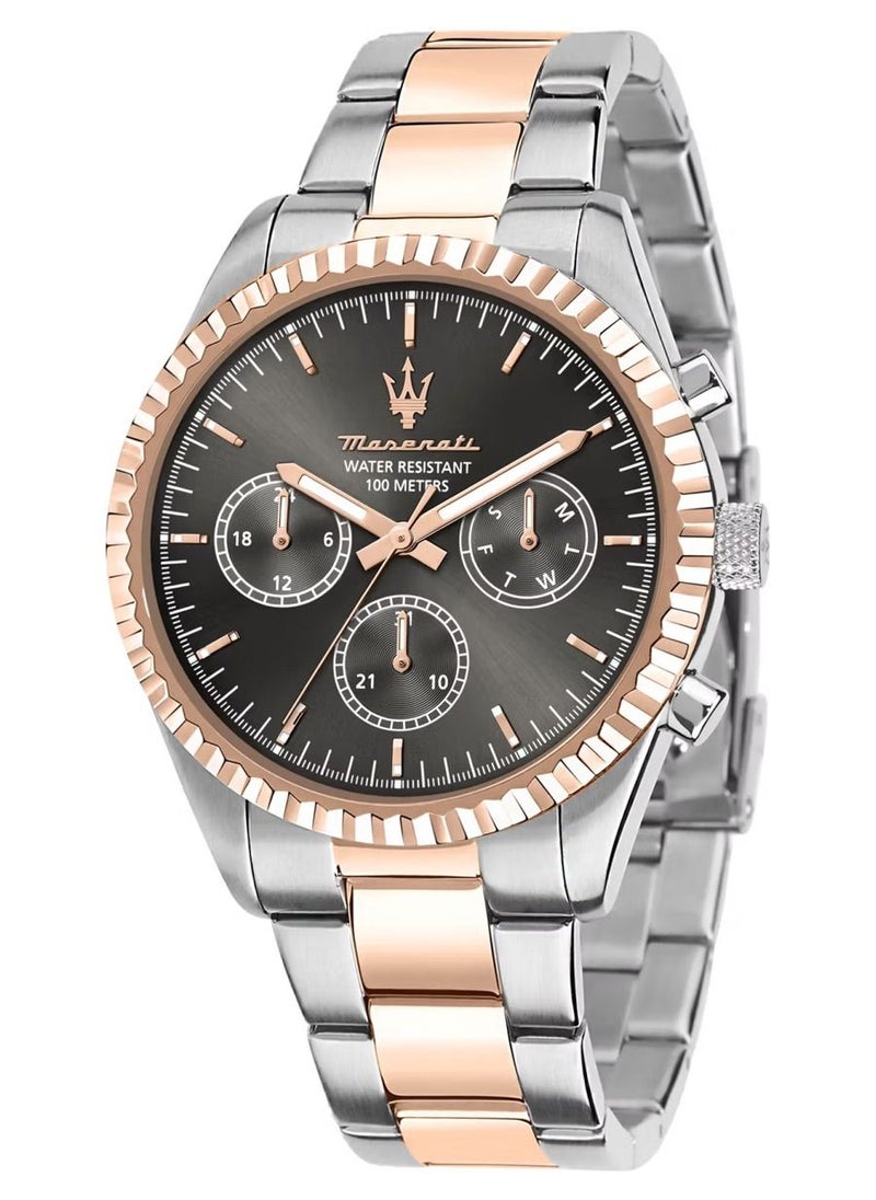 Maserati - Men's Competizione Analog Black Dial Stainless Steel Watch R8853100020 - Image 1