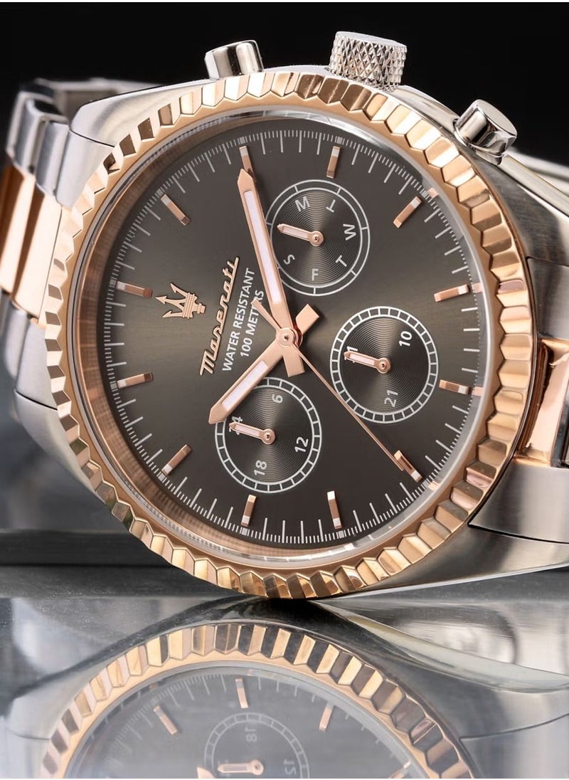 Maserati - Men's Competizione Analog Black Dial Stainless Steel Watch R8853100020 - Image 1