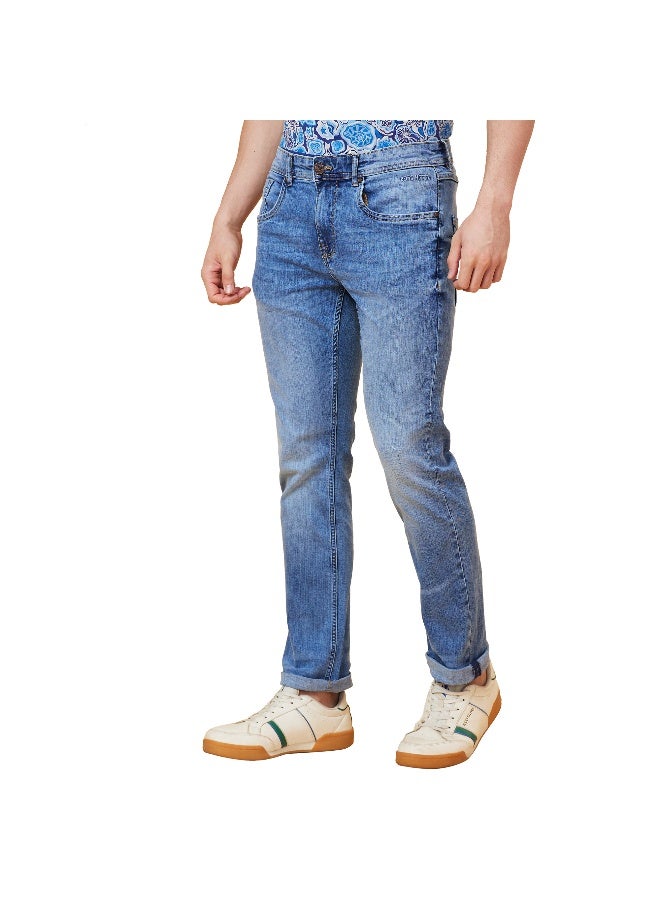 Being Human Mens Light Tone Slim Straight Fit Denims - Image 3