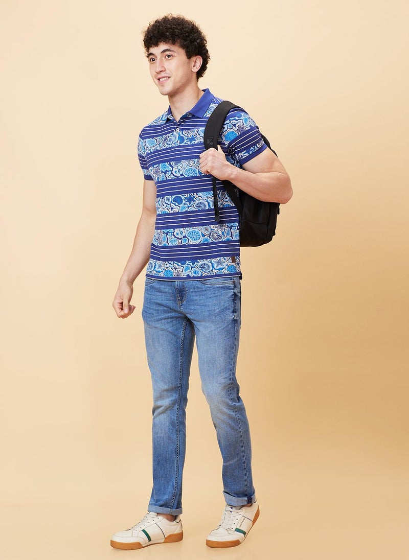 Being Human Men Slim Fit Heavy Fade Clean Look Stretchable Jeans - Image 3