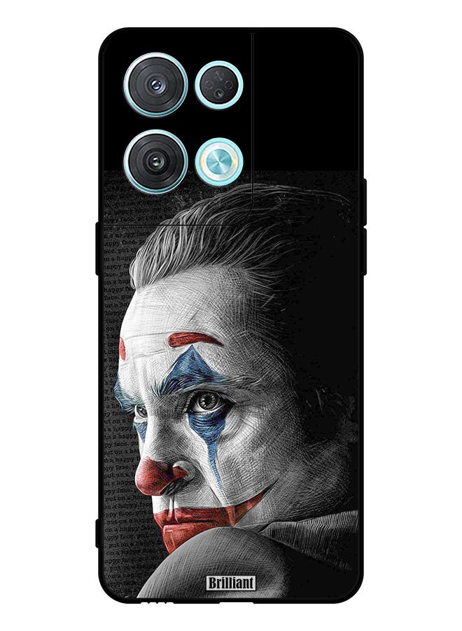 Brilliant غطاء حماية لهاتف Oppo Reno8 Pro 5G Joker Laugh - Image 1