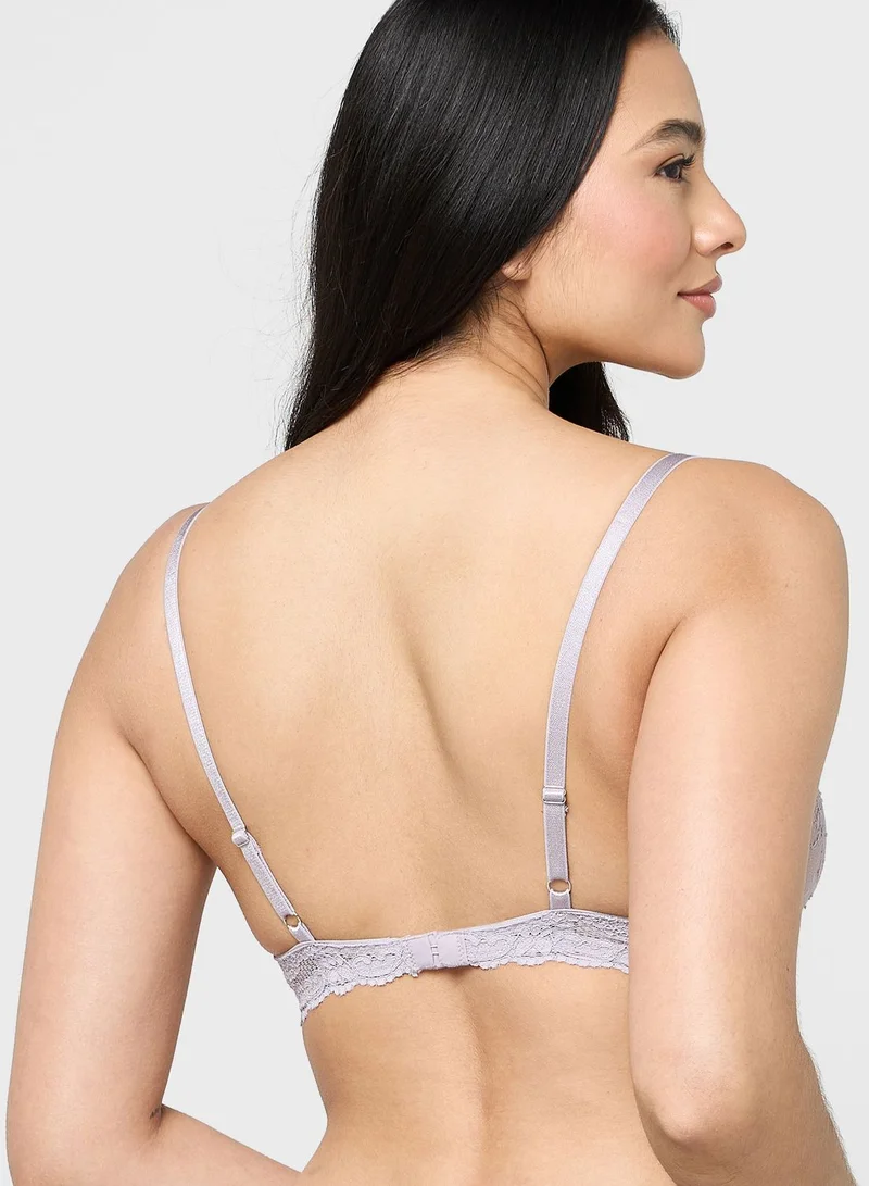TOPSHOP Lace Detail Bra