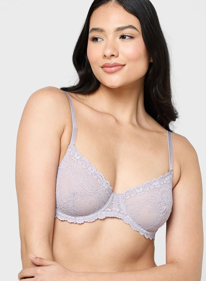 TOPSHOP Lace Detail Bra