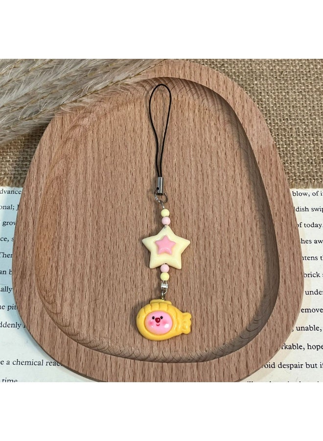 NIBEMINENT Phone Charm/ Chain Strap for Women Girls，Loopy Cell Phone Case Lanyard Wrist Strap