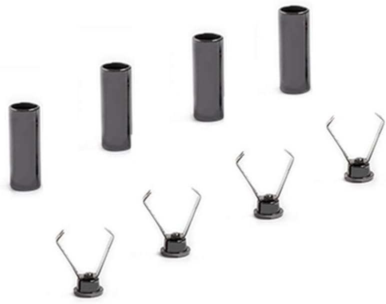 Decker DIY Metal Aglets Shoelace Cylindrical Tips Head Protector - Set of Four Easy to Install - Image 2