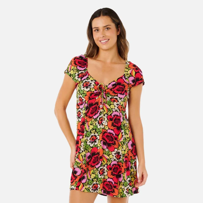 ريب كورل Blooming Mini Dress - Women