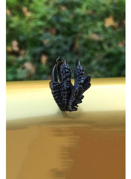 The Collection Claw Model Adjustable Black Men's Ring  - Image 3