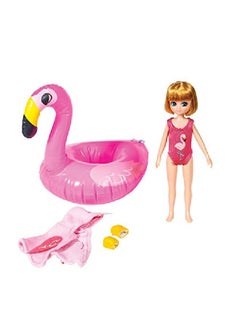 Lottie Pool Party Doll Bath Fun Bathtub Toys Mermaid Swim Doll Swimsuit Gifts For 3 4 5 6 7 8 9 Year Old Girls And Boys  - Image 1