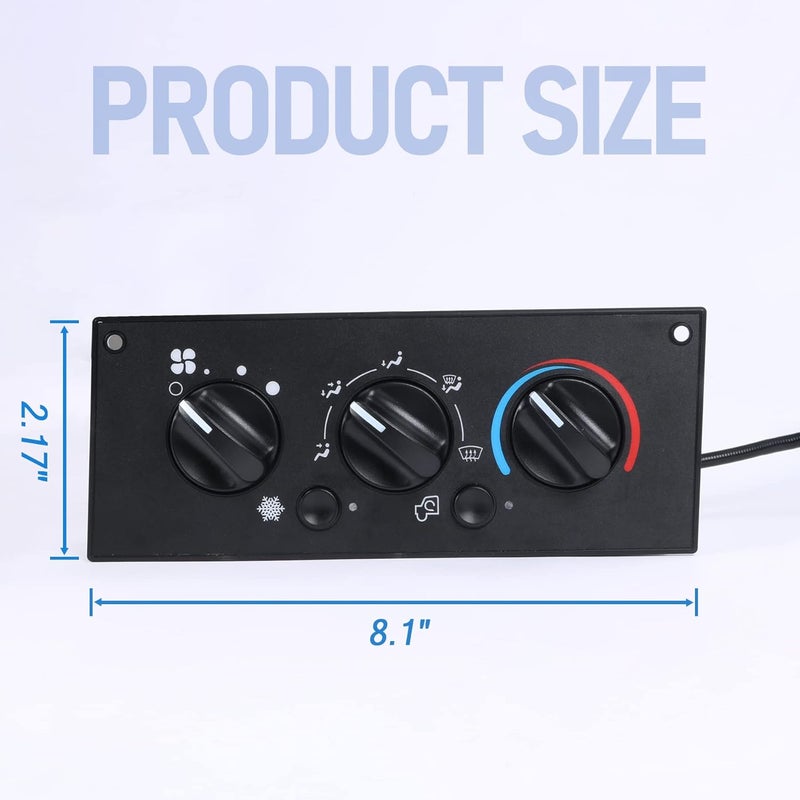 JDMSPEED Heavy Duty Climate Control Module 599-5511 for Kenworth W900 C500 T300 T600A T800 (2002-2006) - Image 4