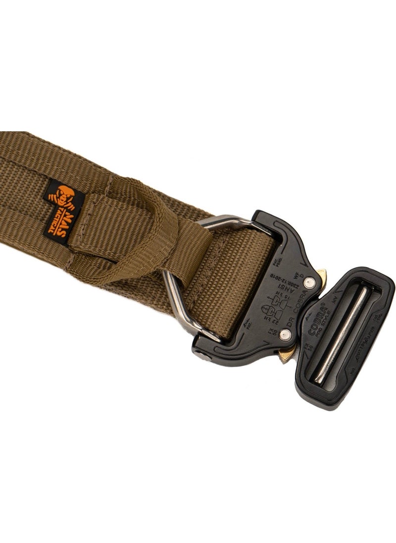 Austri Alpin - Austria Alpin Tactical Belt / Bandolier Duty Belt 6165 Austrialpin D-Buckle 50MM Beige - Image 1