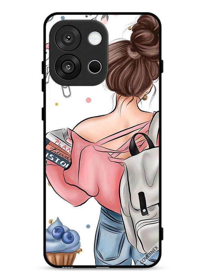 Covernex OnePlus 13T Protective Case Cover Books In Girl Hand Art - Image 1