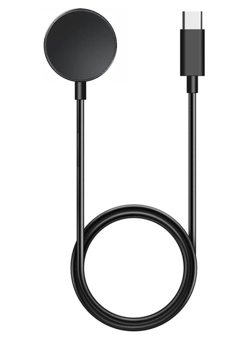 keloray Charger compatible with Samsung Galaxy Watch Ultra/7/6/6 Classic/5/5 Pro, Galaxy Watch 4/3/Active 2/Active Charging Cable with Alumium Case (USB-C) - Image 1