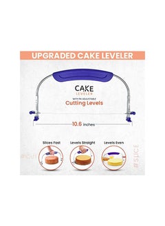 RFAQK 35PCs Cake Turntable and Leveler-Rotating Cake Stand with Non Slip pad-7 Icing Tips and 20 Bags- Straight & Offset Spatula  - Image 3