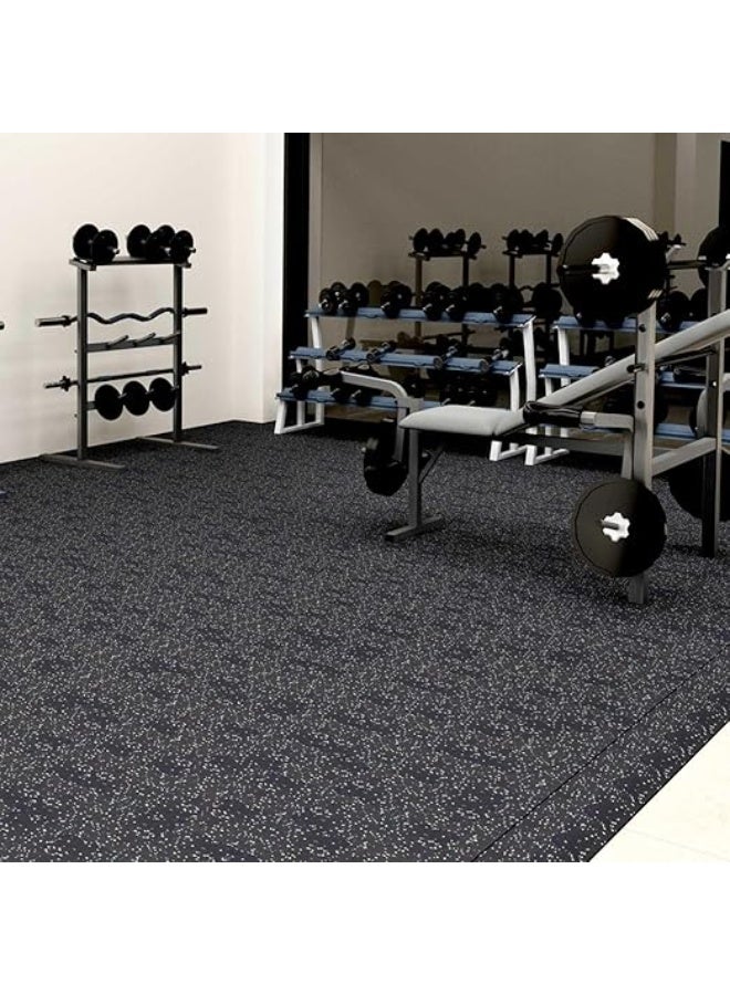 terrain Multipurpose Rubber Flooring Tile – 20 mm Thick, 100 × 100 cm, Speckled White - Image 4