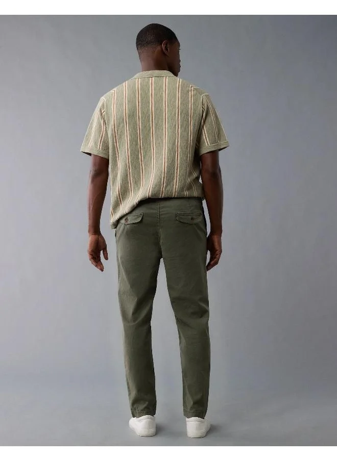 American Eagle AE Flex Linen-Blend Pull-On Athletic Fit Easy Pant
