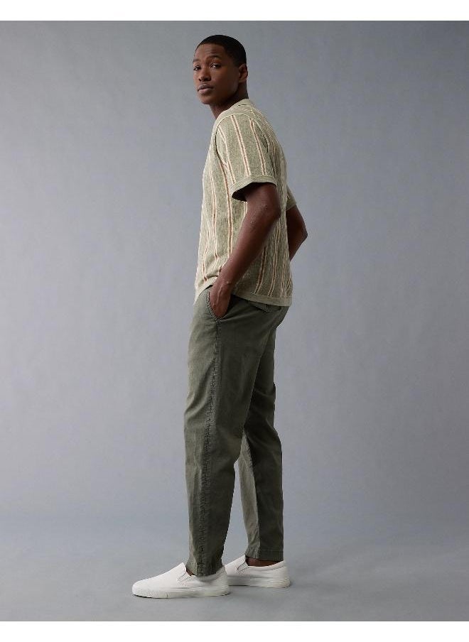American Eagle - AE Flex Linen-Blend Pull-On Athletic Fit Easy Pant - Image 1
