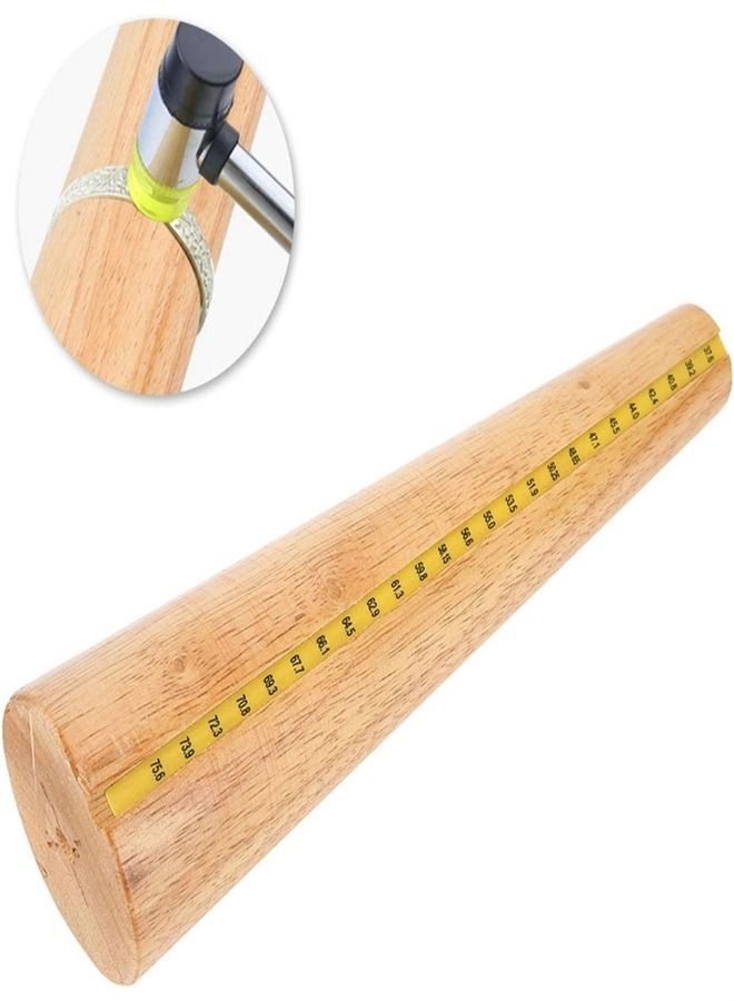 Jewelry Tools Ring Enlarger Stick Mandrel Ring Sizer Measuring Stick Bracelet Shaping Measuring With Double Scale Rod Ring Round Rod Bracelet Repair Stick  - Image 4