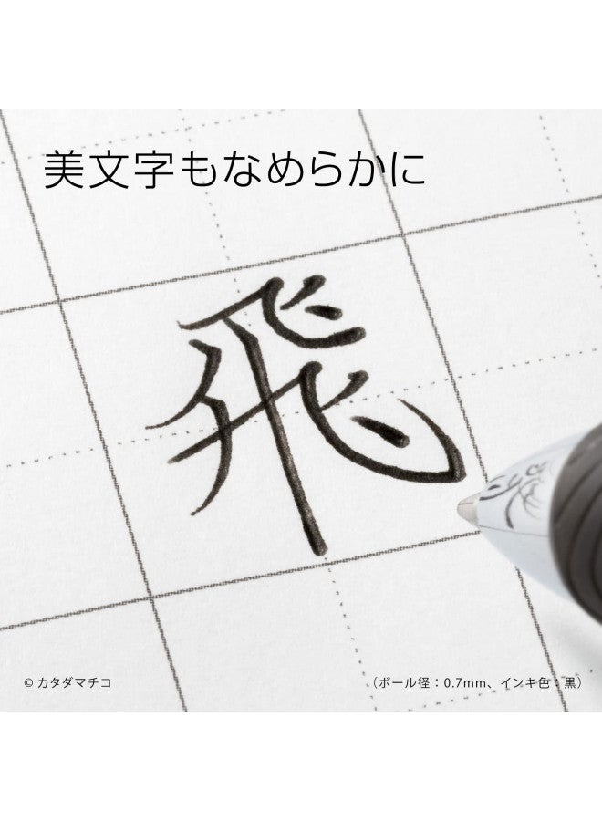 Pentel قلم بنتل 0.7 مم إنرجيل قابل لإعادة التعبئة وقابل للسحب - أسود - Image 4