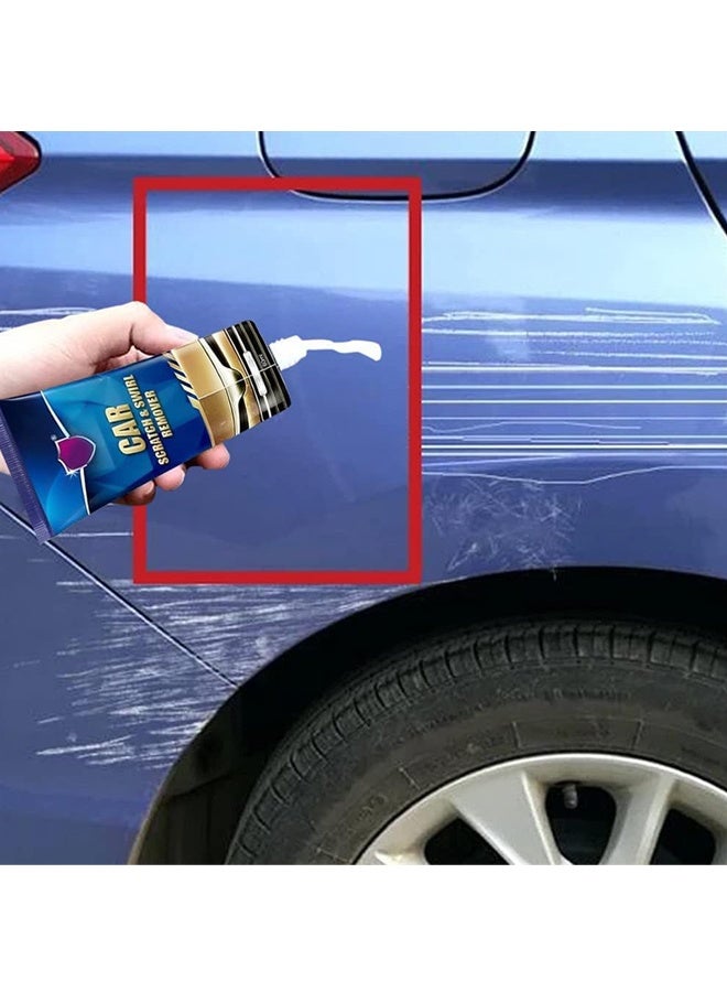 ٢ قطع مجموعة إزالة خدوش السيارات – كريم تلميع وإصلاح الطلاء للخدوش العميقة (٦٠ مل) - Image 5