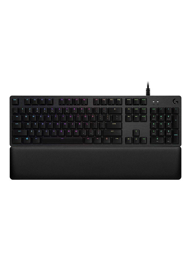 Logitech G513 Carbon GX Blue Switch RGB Mechanical Gaming Keyboard for PC - Image 1