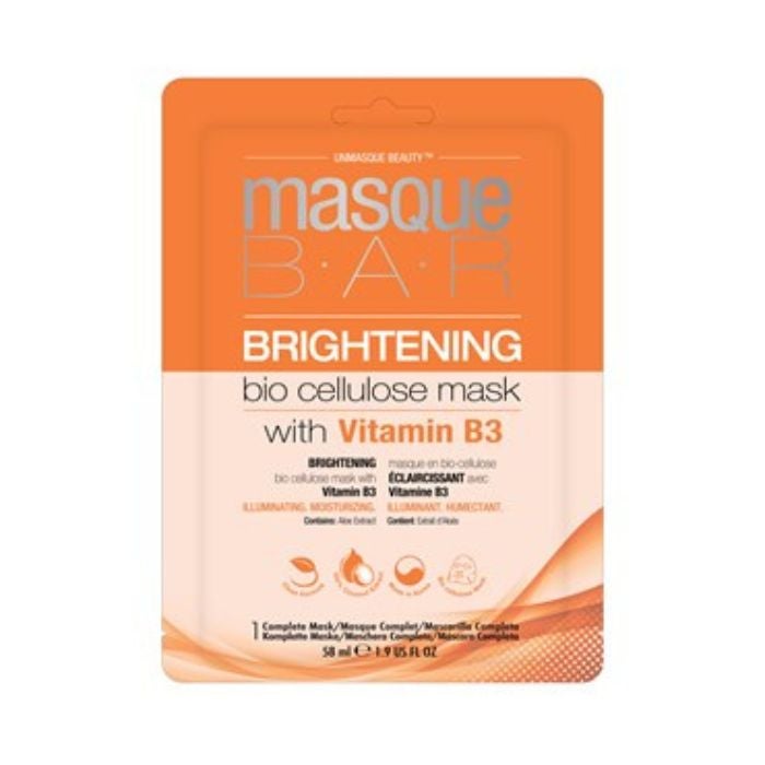 Masque Bar Brightening Bio Cellulose Mask With Vitamin B 3