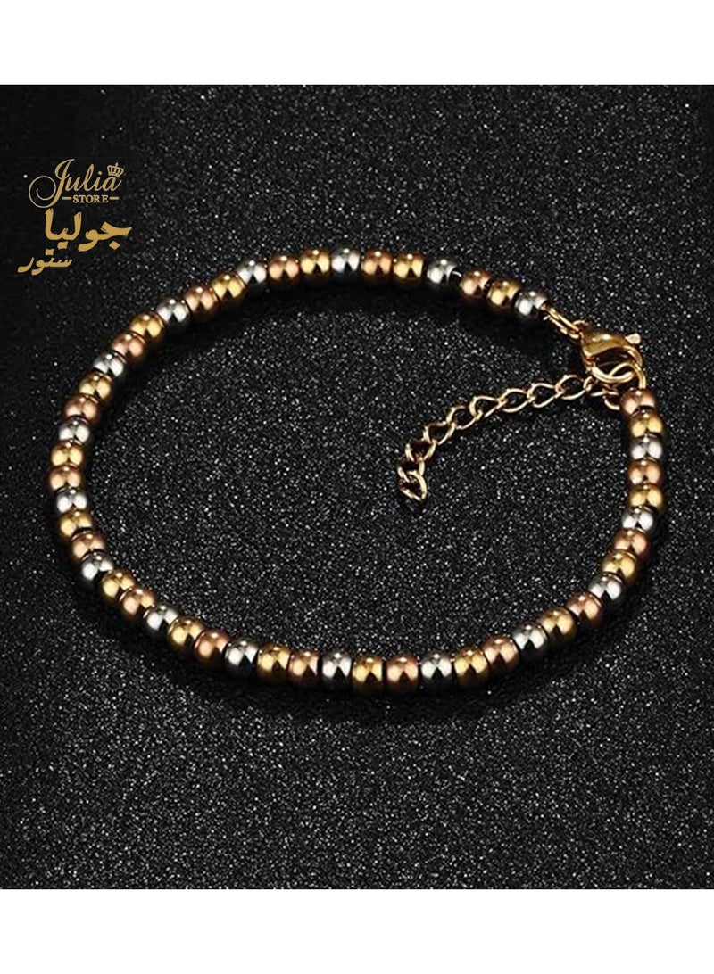 Julia Store Trio Colour Stainless Steel Bracelet - Image 3