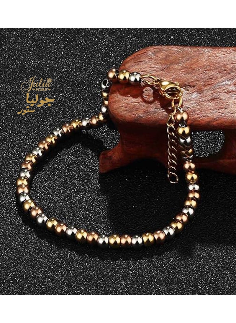 Julia Store Trio Colour Stainless Steel Bracelet - Image 4