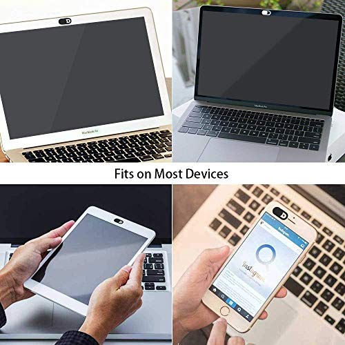 ANAB GI Webcam Cover Slider, Laptop Camera Cover Anab GI 0.027in Ultra-Thin Fits Echo Spot Smartphones Tablet - Image 4