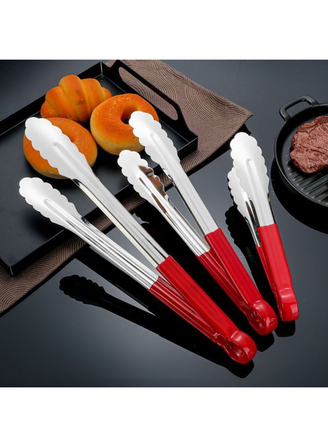 Ll304 Stainless Steel Kitchen Food Clip Steak Clip Barbecue Clip Steamed Bread Clip Fried Fish Fried Thick-Color:Two Special Anti-scalding 9-inch Models ()✓ - Image 4
