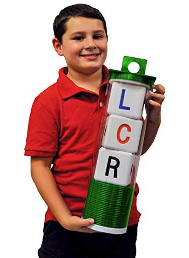 LCR Big Left Center Right Dice Game - Classic (Green) 18" H - Image 1