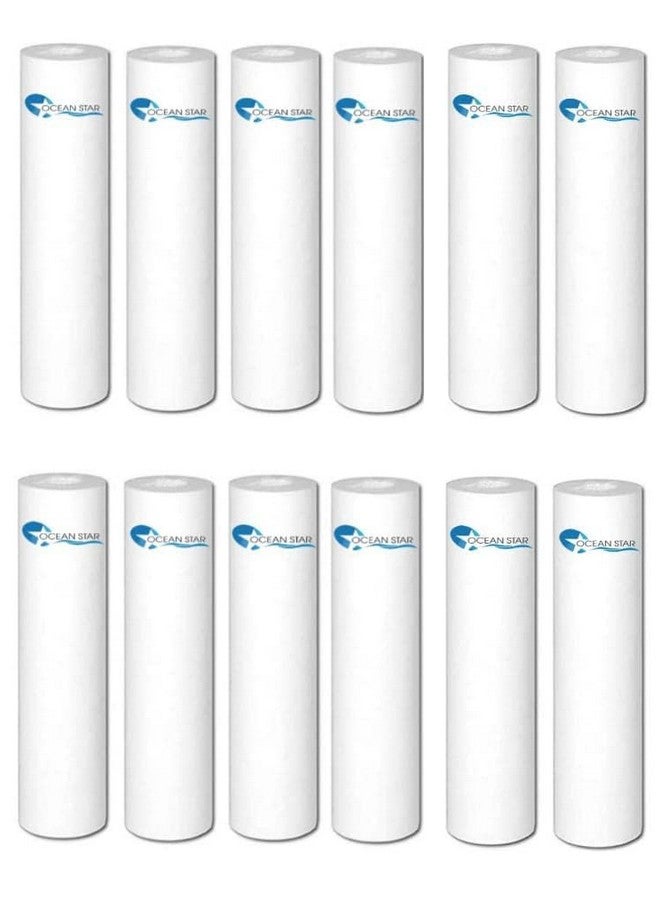 OCEAN STAR TECHNOLOGIES Filter Candle Pp Spun Cartridge Pre Candle 5 Micron Pre Filter 10 Inch Pp Spun Filter All Type Ro Water Purifier In 9 Ltr To 25 Ltr Pcs(10 Inch) Pack Of (12) - Image 1