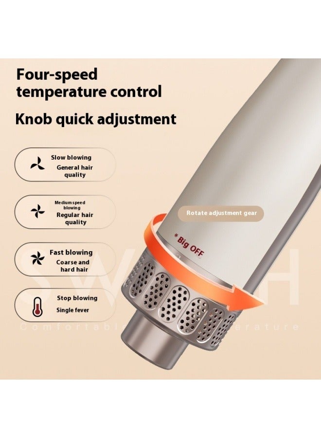 Three-in-one multifunctional straight hair hot air comb, hair dryer, curling iron, straight hair comb, fluffy hair dryer - Image 4