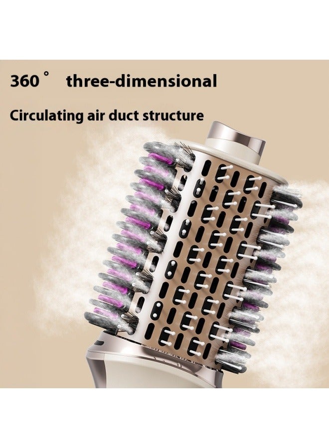 Three-in-one multifunctional straight hair hot air comb, hair dryer, curling iron, straight hair comb, fluffy hair dryer - Image 5