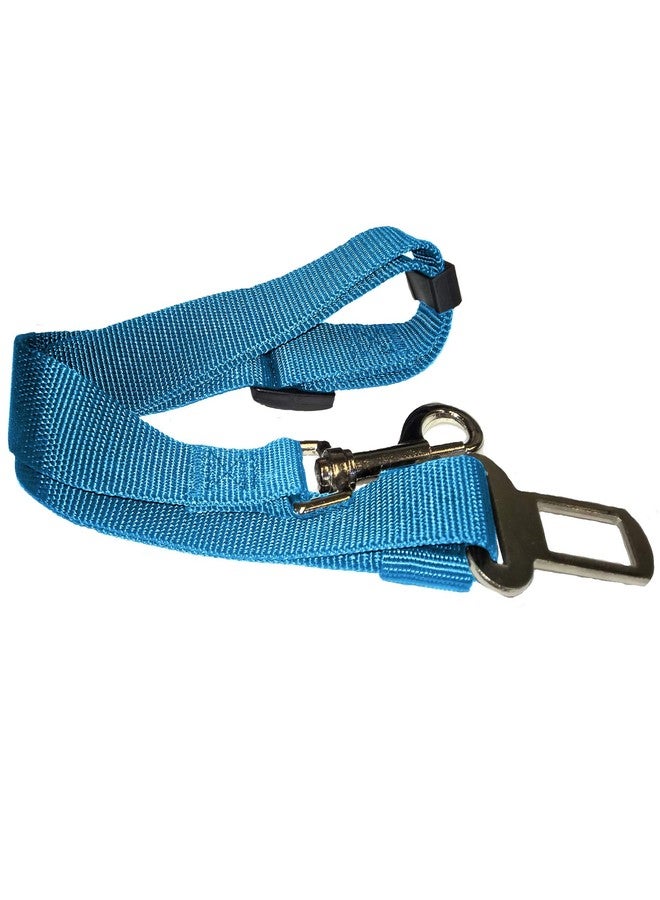 Furhaven Adjustable Pet Seat Belt for Cars & Standard Vehicles - Lagoon Blue, One Size - Image 1