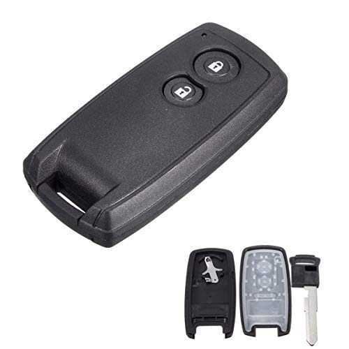 AutoE New Remote Key Shell Fob Uncut Blade for Suzuki Grand Vitara 2006-2012 SX4 2007-2011 Swift 2011-2013 (2 Button) - Image 1