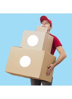 PARLAIM 2" White Round Color-Code Circle Dot Labels On A Roll, 500 Stickers, 2 Inch Diameter For Inventory Garage Sale Office School  - Image 4