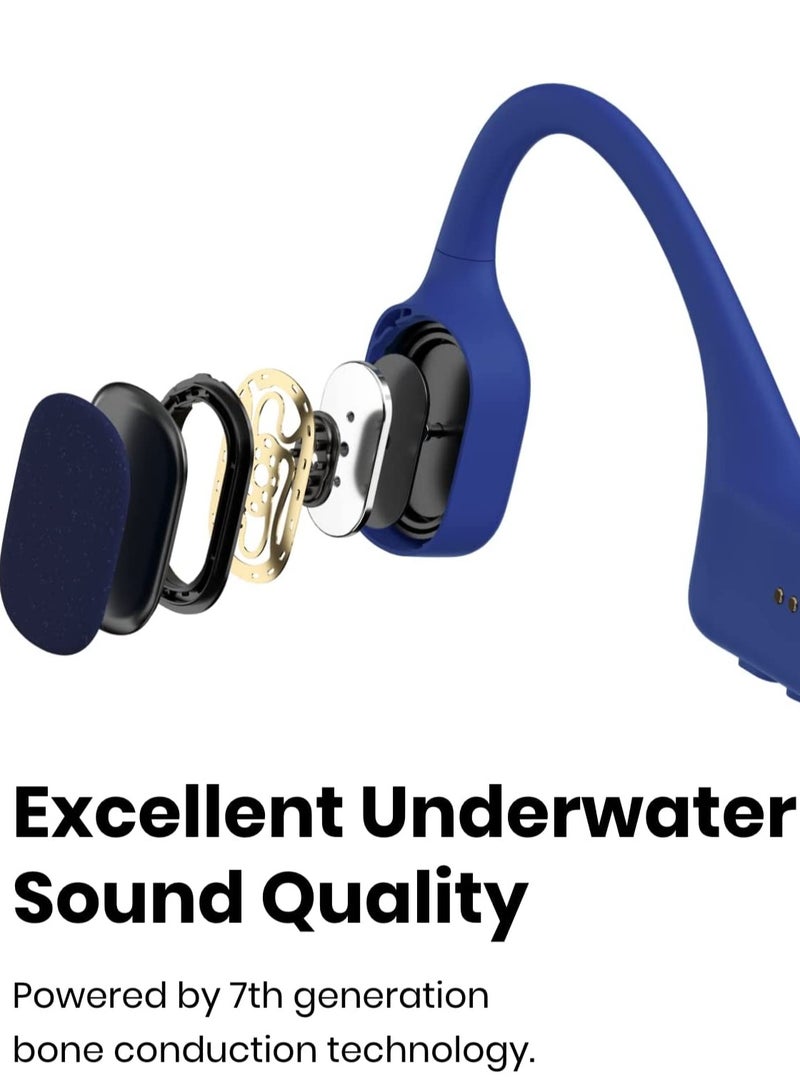 شوكز سماعات السباحة Openswim - سماعات MP3 مفتوحة الأذن تعمل بالتوصيل العظمي - Image 4