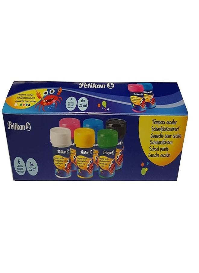 Pelikan Pelikan 295246 Tempera Schulrucksack-Set 25 ml 
