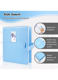 Ruibytree 640 Pockets Photo Album for Fujifilm Instax Mini 12 11 9 99 8+ 8 40 EVO LiPlay Instant Camera, Polaroid Snap/PIC-300/Z2300/ SocialMatic Instant Cameras & Zip Instant Printer (Blue)  - Image 5