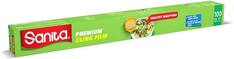Sanita فيلم سانيتا المميز اللاصق - 45 سم × 20 م لفافة - Image 1