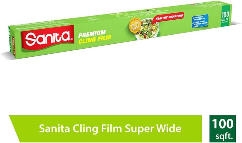 Sanita فيلم سانيتا المميز اللاصق - 45 سم × 20 م لفافة - Image 2