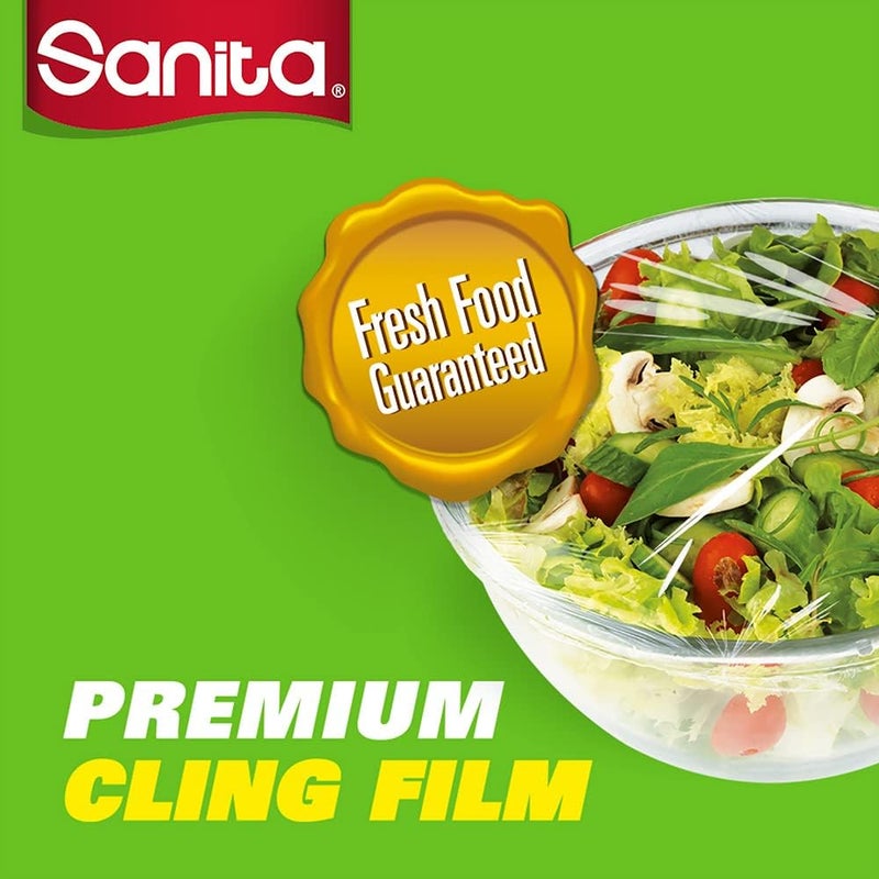 Sanita فيلم سانيتا المميز اللاصق - 45 سم × 20 م لفافة - Image 3