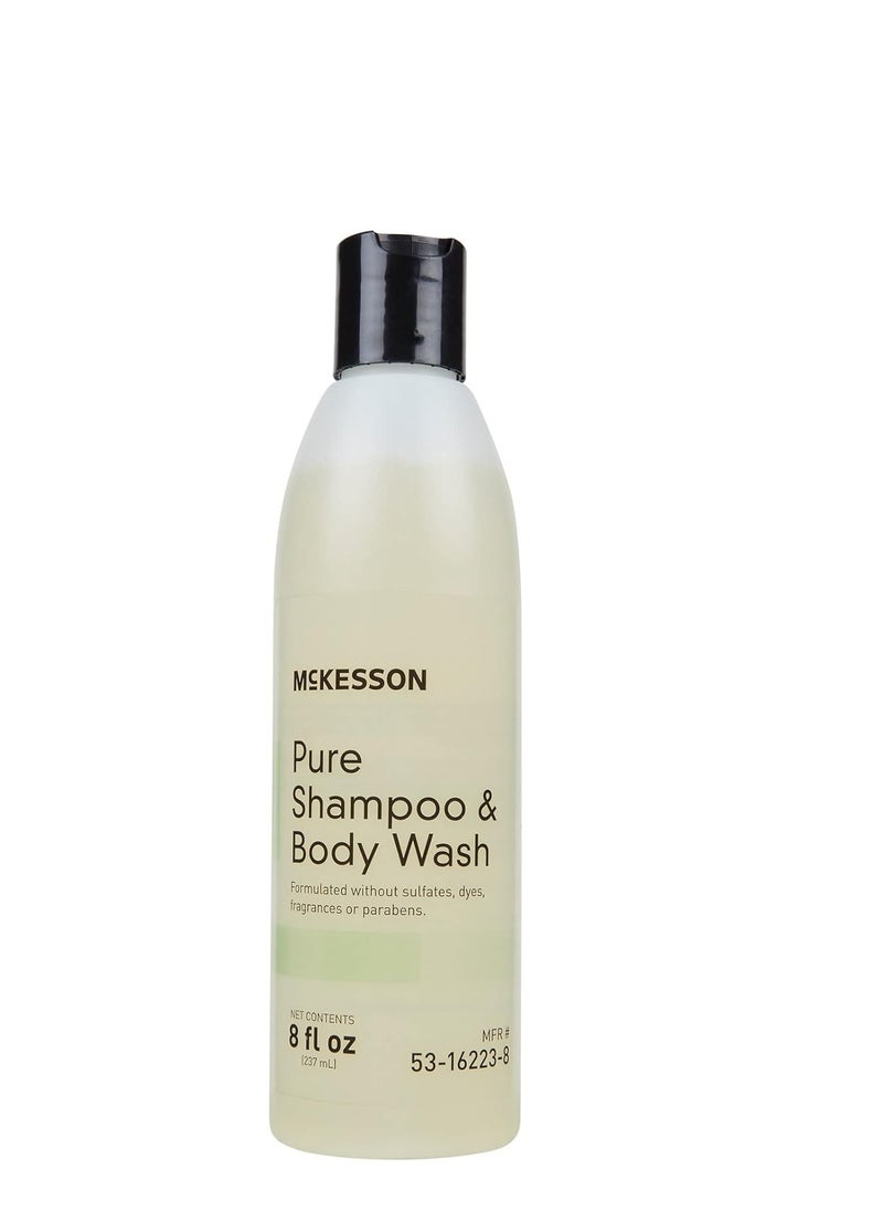 McKesson Pure Shampoo and Body Wash, Sulfates, Dyes, Fragrance and Parabens Free, Unscented, 8 oz, 1 Count - pzsku/Z0B6B6C5D4CB4E67B20EEZ/45/_/1740493129/4ad93f5b-e512-4606-951e-d6c1a691516b