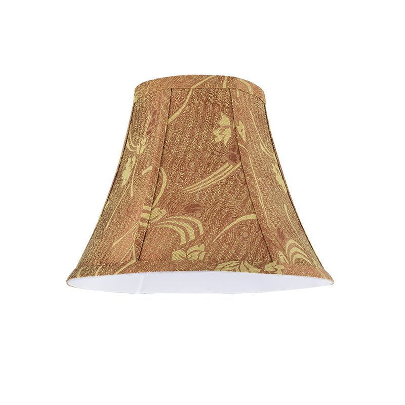 Aspen Creative 30156A Transitional Bell Shape Spider Construction Lamp Shade in Copper, 12" wide (6" x 12" x 9 1/2") - Image 2