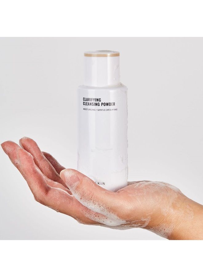 JUNO & Co. غسول وجه مقشر، مسحوق تنظيف مكون من 10 مكونات مع حمض الهيالورونيك لترطيب إضافي 50 جرام / 1.76 أونصة - Image 3